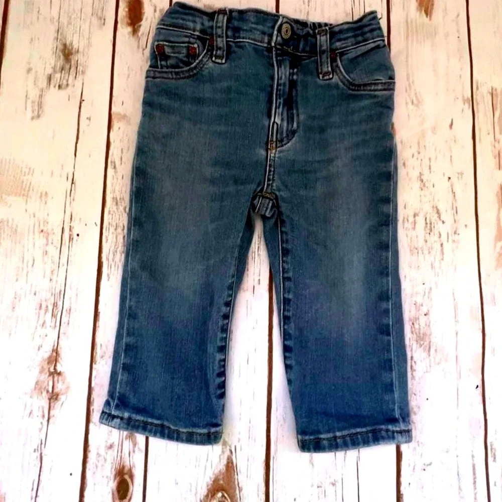 POLO Ralph Lauren Light Blue Toddler Jeans‎ - 18m